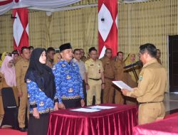 Lantik 56 Pejabat, Bupati JKA Tekankan Kerja Ikhlas untuk Tingkatkan Pelayanan Masyarakat