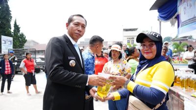 Gerakan Pangan Murah Hadir di Tarutung, Bupati Taput: Utamakan Masyarakat yang Membutuhkan