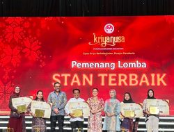 Borong Tiga Penghargaan KriyaNusa 2026, Sulaman Kapalo Samek Siap Mendunia
