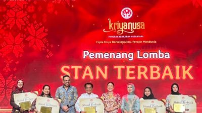 Borong Tiga Penghargaan KriyaNusa 2026, Sulaman Kapalo Samek Siap Mendunia