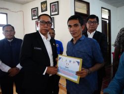 Pemkab Tapanuli Utara Salurkan Bantuan Jadup dan Isi Hunian Kemensos RI Rp267,4 Juta untuk 32 KK Korban Bencana ‎