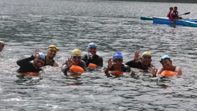 Dorong Sport Tourism Danau Toba, Bupati Taput Buka Tapanuli Highlands Festival 2026 dan Ikut Berenang Sibandang–Muara