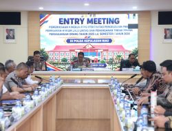 Polda Kepri Terima Tim BPK RI, Perkuat Akuntabilitas dan Pengawasan Kinerja