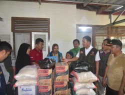 Gerak Cepat Tangani Banjir, Wabup Padang Pariaman Salurkan Bantuan dan Turunkan Alat Berat di Batang Gasan