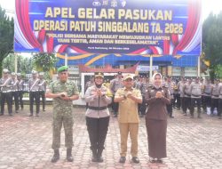 Polres Padang Pariaman Gelar Apel Pasukan Operasi Patuh Singgalang 2026