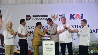 KAYU TANAM JADI TITIK STRATEGIS REAKTIVASI KERETA API SUMBAR